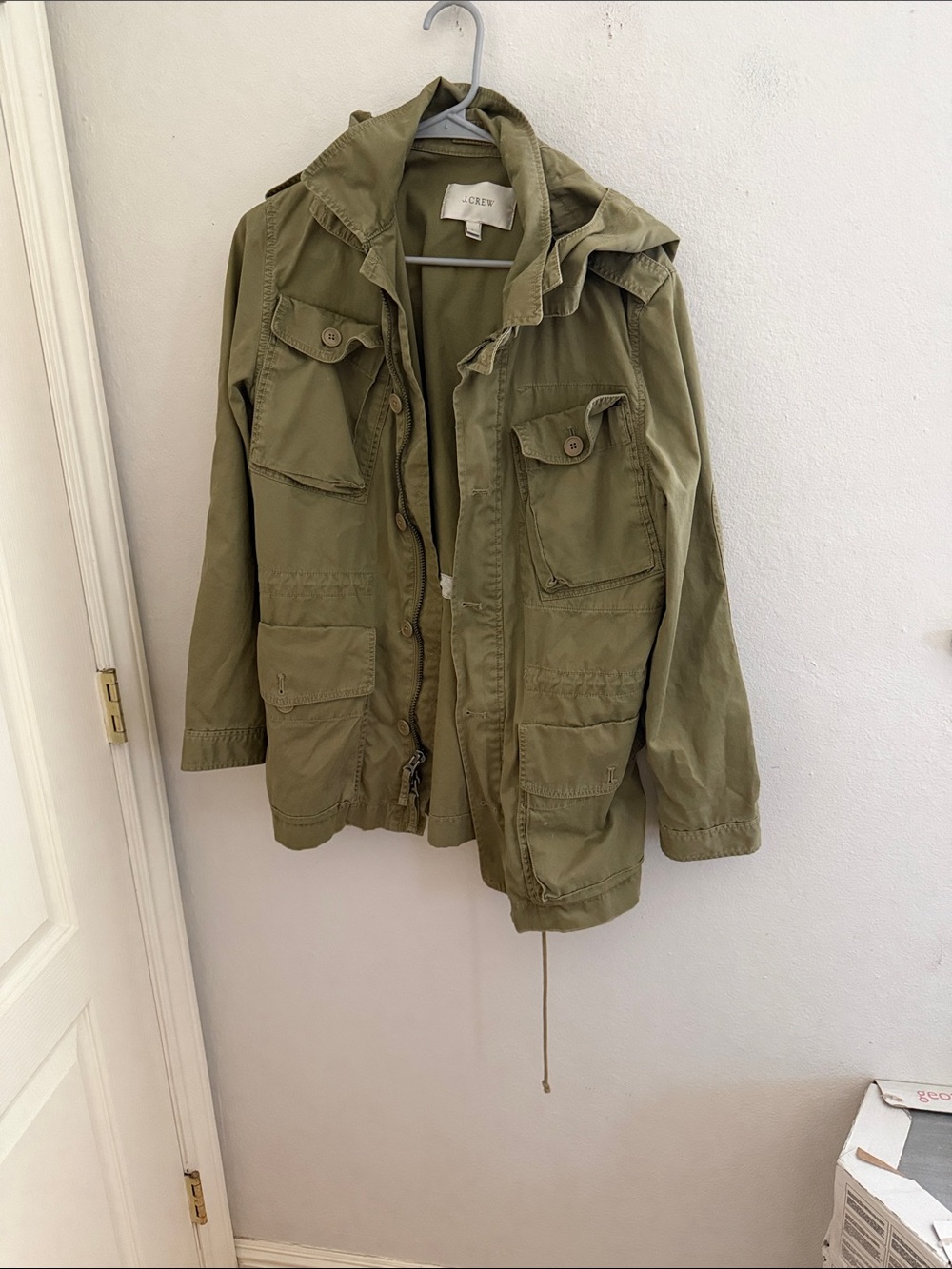 J.Crew Military anorak with removable hood
Size L